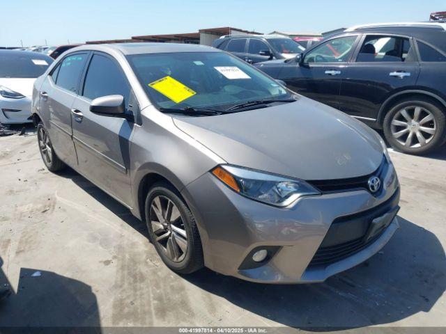  Salvage Toyota Corolla