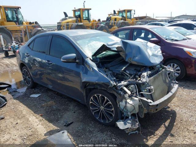  Salvage Toyota Corolla