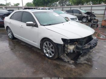  Salvage Lincoln MKZ