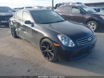  Salvage INFINITI G35