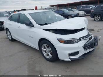  Salvage Chevrolet Malibu