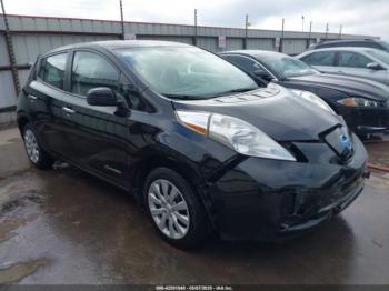  Salvage Nissan LEAF