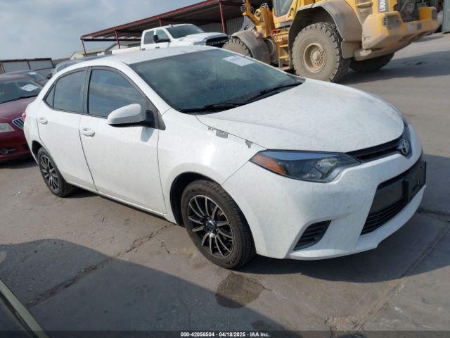  Salvage Toyota Corolla