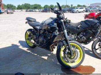  Salvage Yamaha Fz07