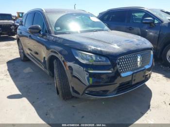  Salvage Lincoln Corsair