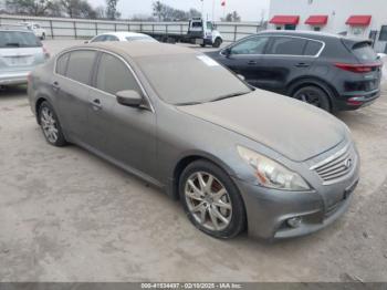  Salvage INFINITI G37