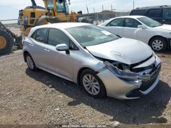  Salvage Toyota Corolla