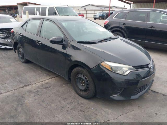  Salvage Toyota Corolla