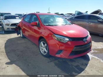  Salvage Toyota Corolla