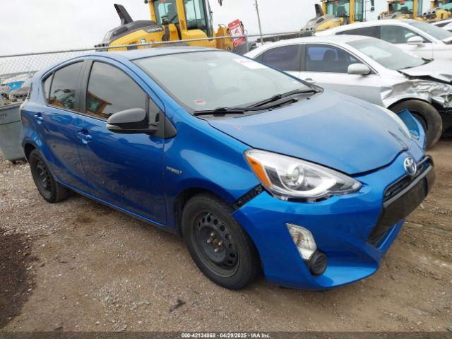  Salvage Toyota Prius c
