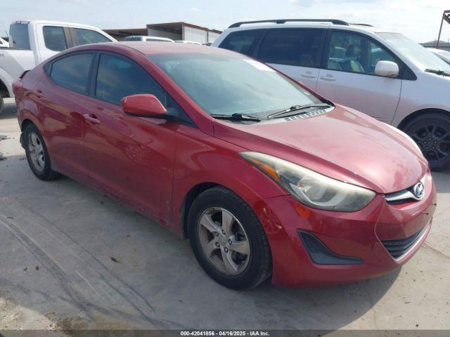  Salvage Hyundai ELANTRA