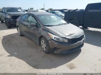 Salvage Kia Forte