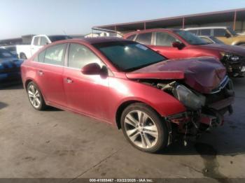  Salvage Chevrolet Cruze