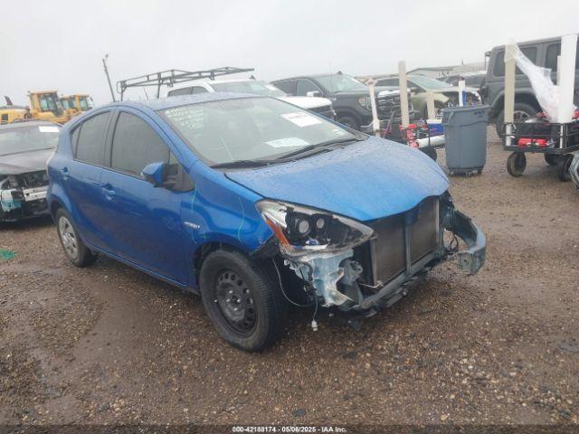  Salvage Toyota Prius c