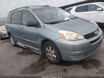  Salvage Toyota Sienna