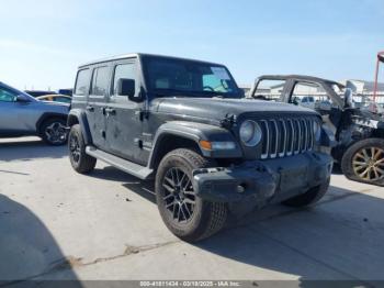  Salvage Jeep Wrangler