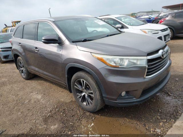  Salvage Toyota Highlander