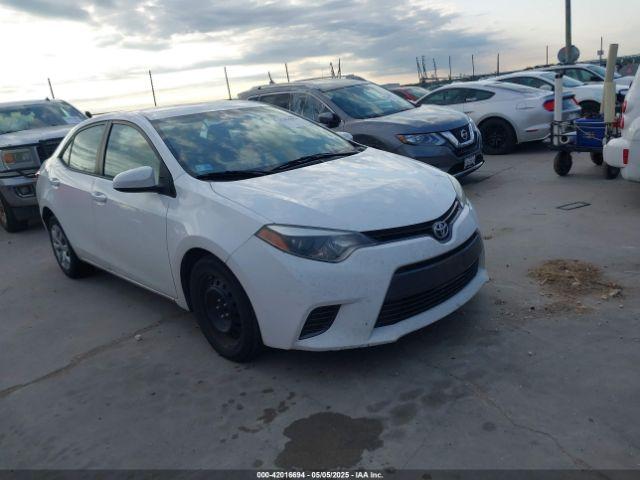  Salvage Toyota Corolla