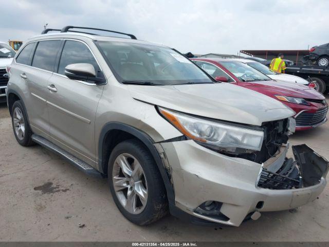  Salvage Toyota Highlander
