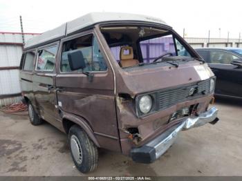  Salvage Volkswagen Vanagon