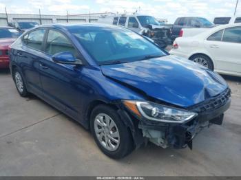  Salvage Hyundai ELANTRA