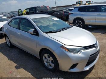  Salvage Toyota Corolla