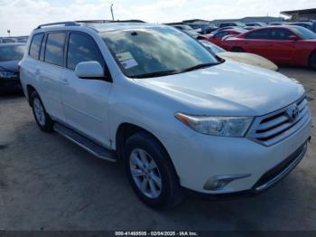  Salvage Toyota Highlander