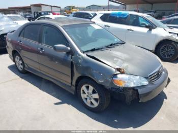  Salvage Toyota Corolla