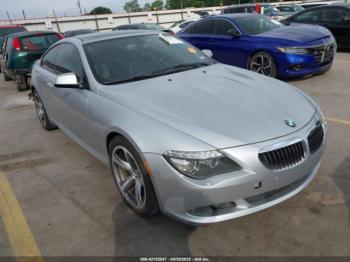  Salvage BMW 6 Series