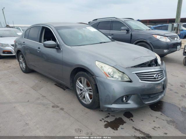  Salvage INFINITI G37x