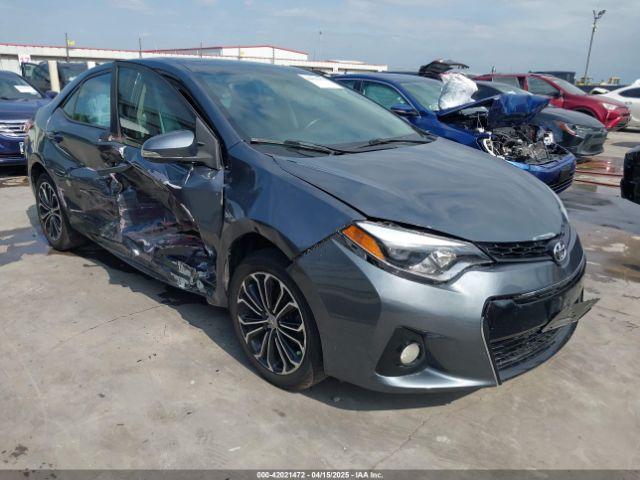  Salvage Toyota Corolla