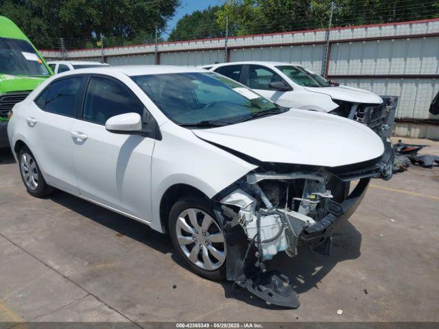  Salvage Toyota Corolla