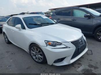  Salvage Lexus Is