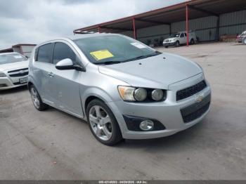  Salvage Chevrolet Sonic