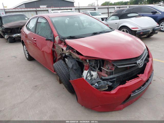  Salvage Toyota Corolla