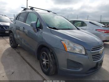  Salvage Chevrolet Trax
