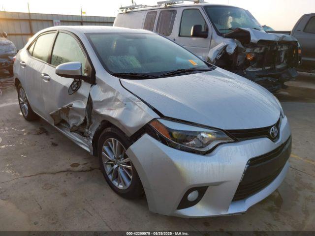  Salvage Toyota Corolla