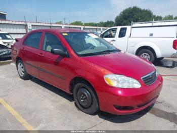  Salvage Toyota Corolla