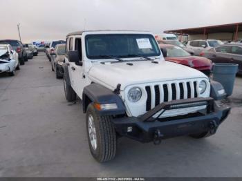  Salvage Jeep Wrangler