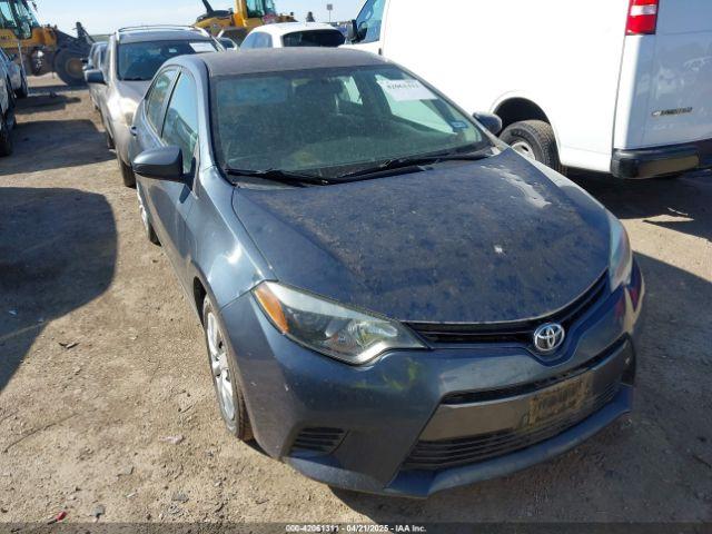  Salvage Toyota Corolla