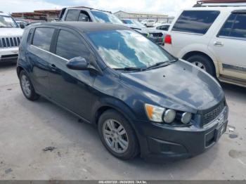  Salvage Chevrolet Sonic