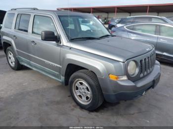  Salvage Jeep Patriot