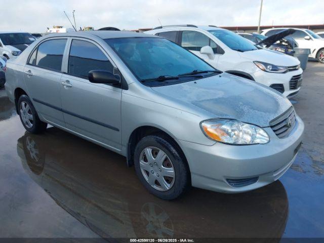  Salvage Toyota Corolla
