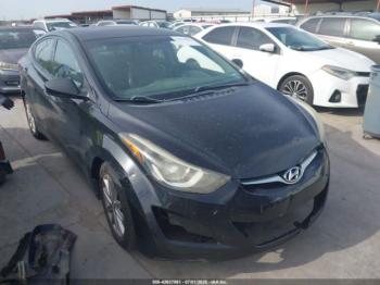  Salvage Hyundai ELANTRA