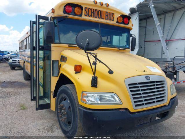  Salvage Blue Bird School Bus   Transit Bus