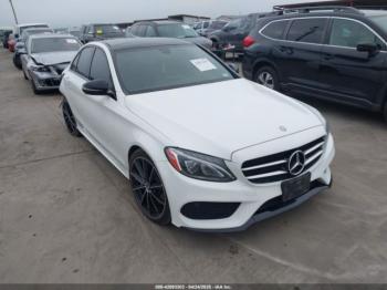  Salvage Mercedes-Benz C-Class