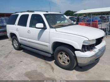  Salvage Chevrolet Tahoe