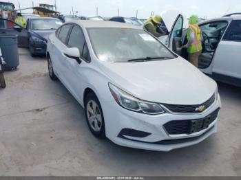  Salvage Chevrolet Cruze