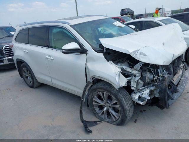  Salvage Toyota Highlander