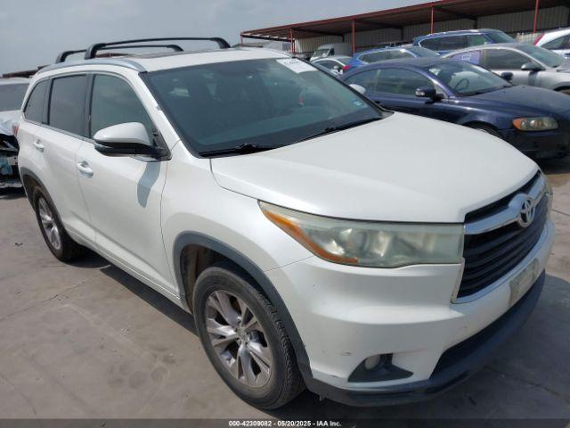  Salvage Toyota Highlander